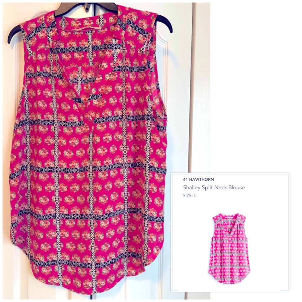 Pink Stitch Fix blouse